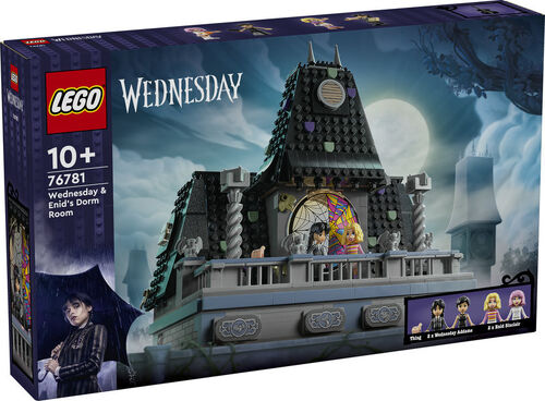 LEGO 76781 Wednesdays und Enids Zimmer im Studentenwohnheim