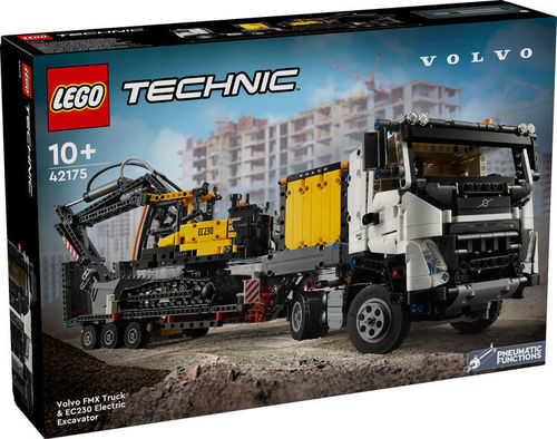 LEGO Technic 42175 Volvo FMX LKW mit EC230 Electric Raupenbagger